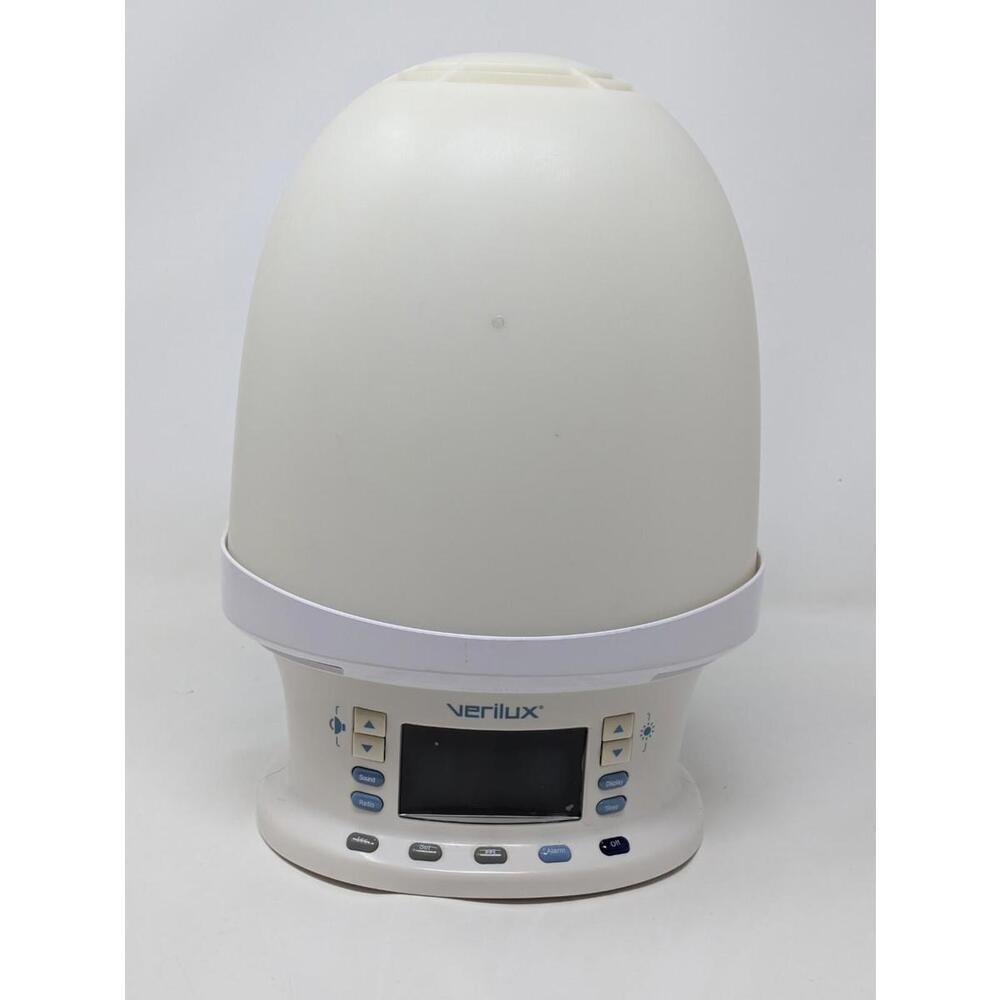 Verilux VA05 Rise and Shine Natural Wake Up Light Alarm Clock Radio Soundscapes